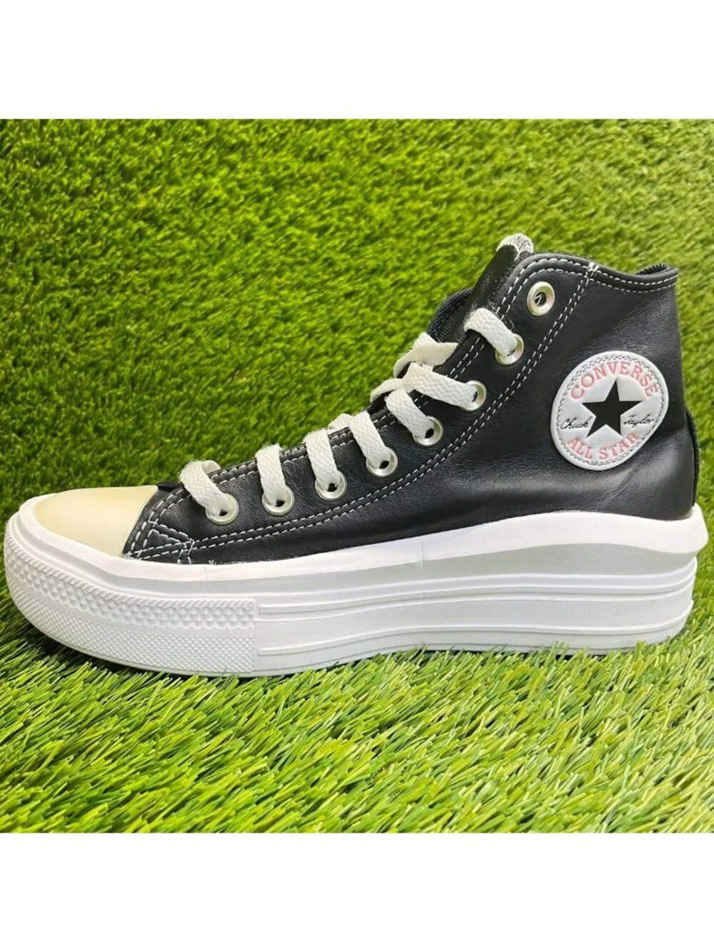 Converse CTAS Move High Platform Womens Size 8.5 Black Athletic Shoes Sneakers